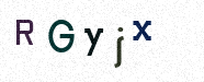 Visual Confirmation Security Code