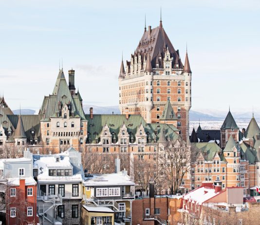 Carnival time in Québec, Canada