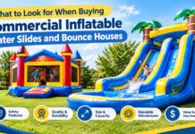 What to Look for When Buying Commercial Inflatable Water Slides and Bounce Houses